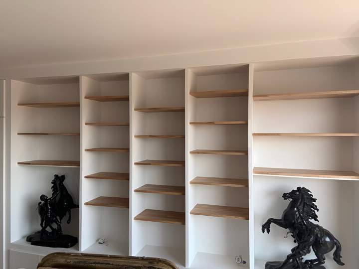 Rénovation bibliothèque Tournefeuille