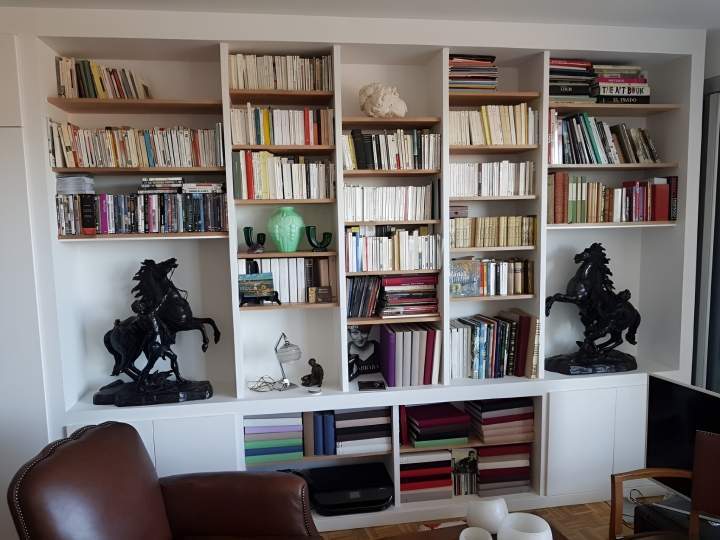 Rénovation bibliothèque Tournefeuille